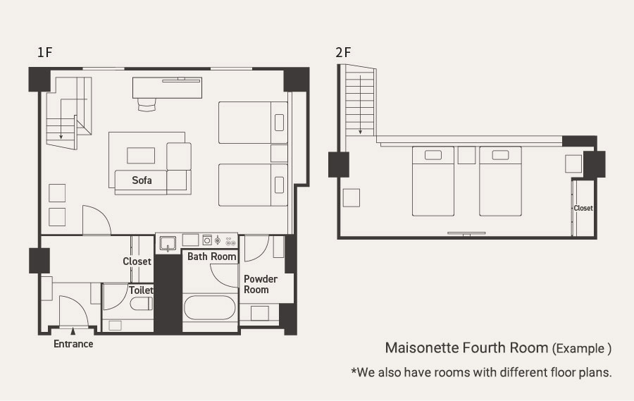 Maisonette Fourth Room