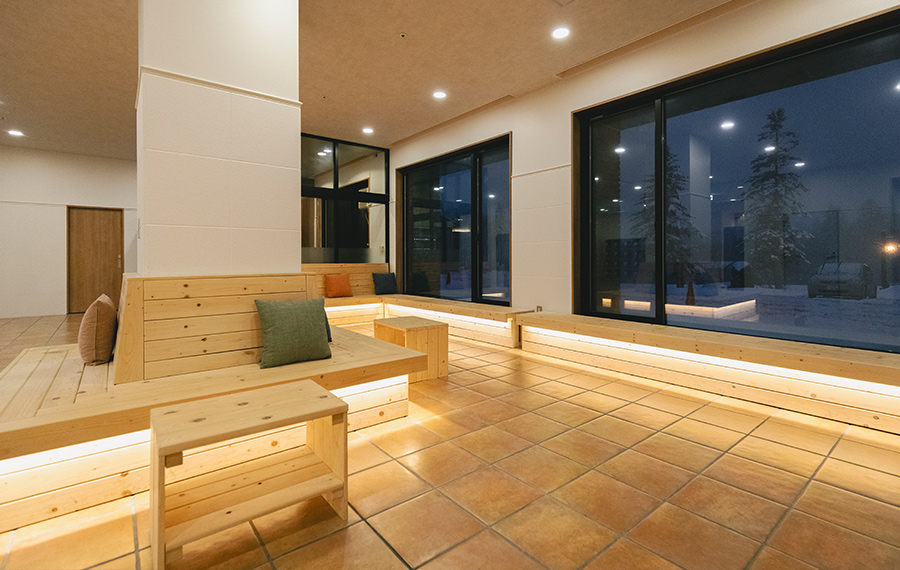 スキー・スノボ保管ルーム