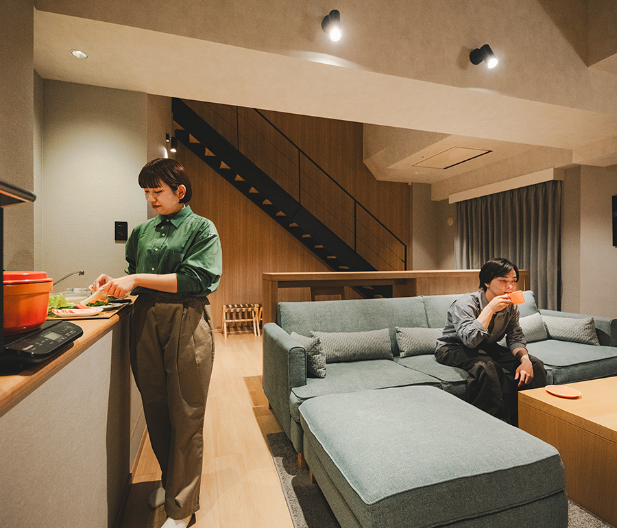 メゾネットフォースルーム